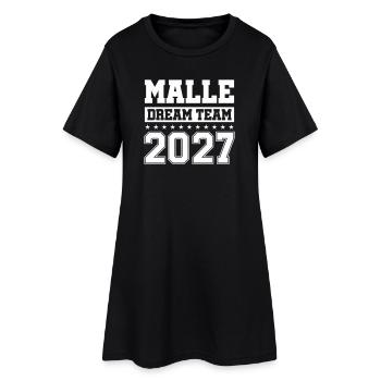 MALLE DREAM TEAM 2027 - Women’s T-Shirt Dress - black - Front