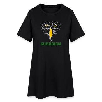 GUARDIAN - Tactical Bird of Prey Design - Women’s T-Shirt Dress - black - Front