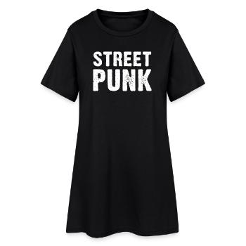 Street Punk - Women’s T-Shirt Dress - black - Front