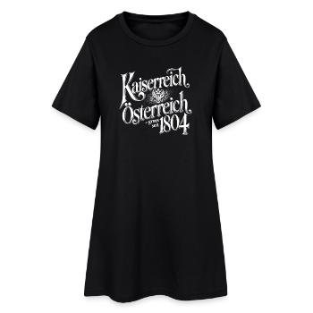 Kaiserreich Österreich, weiss - Frauen T-Shirt-Kleid - Schwarz - Vorne