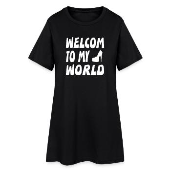 High Heels - Women’s T-Shirt Dress - black - Front