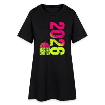 Basketball Master Edition 2026 en rose citron - Robe T-shirt Femme - noir - Devant