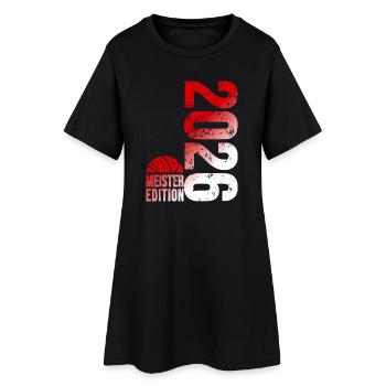 Basketball Master Edition 2026 en rouge et blanc - Robe T-shirt Femme - noir - Devant