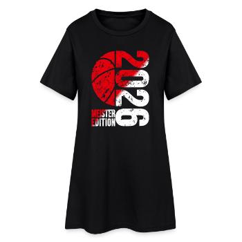 Basketball Meister Edition 2026 in rot und weiß - Frauen T-Shirt-Kleid - Schwarz - Vorne