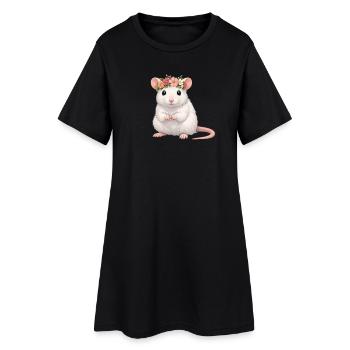 Rat - Women’s T-Shirt Dress - black - Front