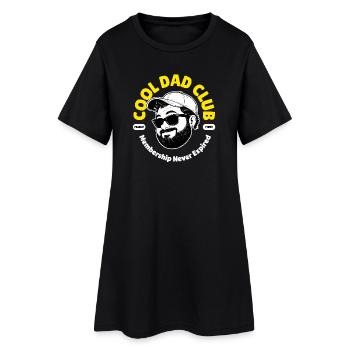 Cool Dad Club Dad Gift Father's Day Family - Women’s T-Shirt Dress - black - Front