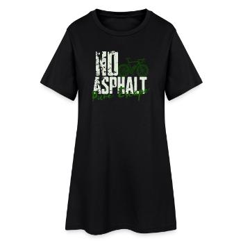 Pas d’asphalte Pure Escape - Robe T-shirt Femme - noir - Devant