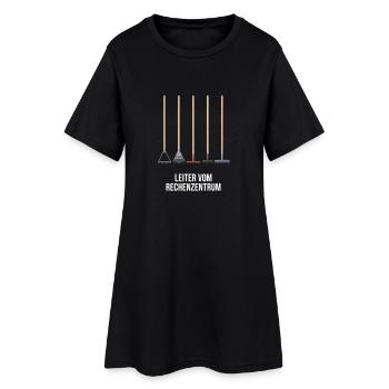Hello World Programmiersprachen Programmierer Nerd - Frauen T-Shirt-Kleid - Schwarz - Vorne