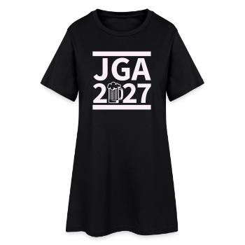 Conception de la célébration de la bière pour la fête de garçon 2027 - Robe T-shirt Femme - noir - Devant