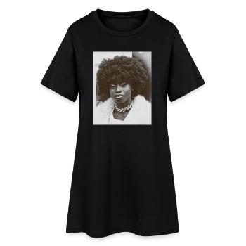 Next to you - Robe T-shirt Femme - noir - Devant