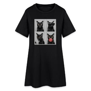 Cats Bombay Cat - Robe T-shirt Femme - noir - Devant