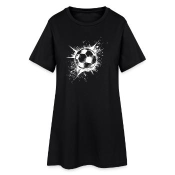 Soccer Splash - Women’s T-Shirt Dress - black - Front