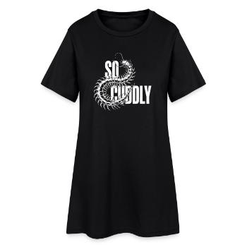Motif de Scolopender - Robe T-shirt Femme - noir - Devant