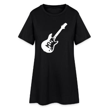Guitariste Guitar Music Gift - Robe T-shirt Femme - noir - Devant