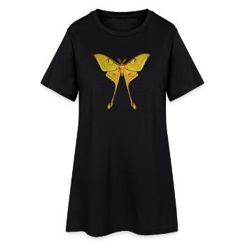 Moth de la comète Argema mittrei - Robe T-shirt Femme - noir - Devant