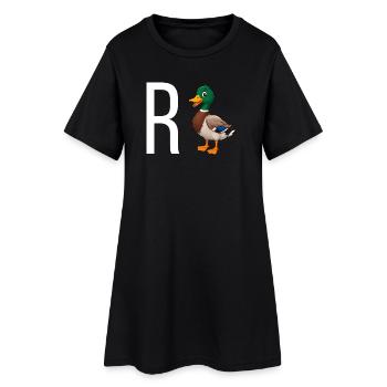 Retraite, retraite, drôle - Robe T-shirt Femme - noir - Devant