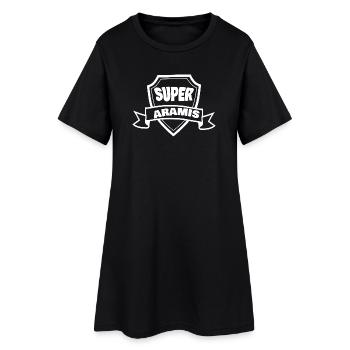 Cadeau pour Aramis - Robe T-shirt Femme - noir - Devant
