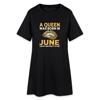Signe du zodiaque Cancer - Robe T-shirt Femme - noir - Devant