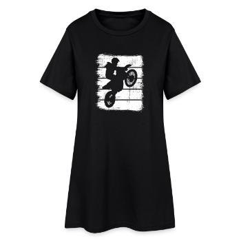 Motocross - Robe T-shirt Femme - noir - Devant