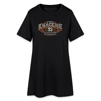 53. Geburtstag Lustiger Spruch - Frauen T-Shirt-Kleid - Schwarz - Vorne