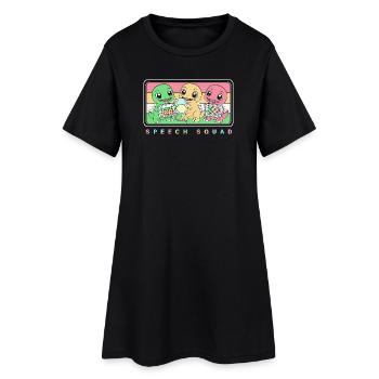 Orthophonie Orthophoniste Orthophoniste - Robe T-shirt Femme - noir - Devant