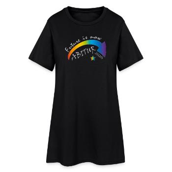 Zukunft Jetzt Abitur 2026 - Frauen T-Shirt-Kleid - Schwarz - Vorne