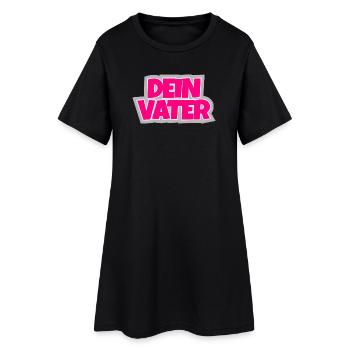 Dein Vater - la suite ironique. - Robe T-shirt Femme - noir - Devant