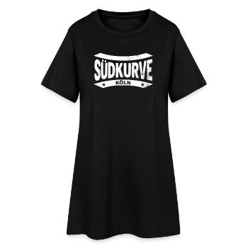 Köln Stadion Südkurve Sweat à capuche, Pride & Passion - Robe T-shirt Femme - noir - Devant
