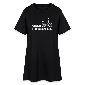 Cyclisme par équipe, Cyclistes de compétition, Cyclisme en salle - Robe T-shirt Femme - noir - Devant
