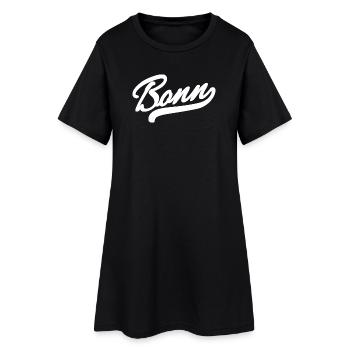 Bonn Retro - Women’s T-Shirt Dress - black - Front