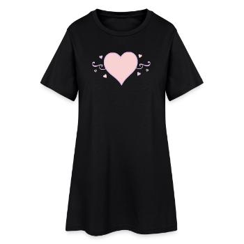 Muttertags Geschenk Mutter Muttertag Geschenkidee  - Frauen T-Shirt-Kleid - Schwarz - Vorne