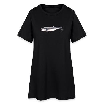 sperme pygmée cachalot pygmée baleine Kogia breviceps - Robe T-shirt Femme - noir - Devant