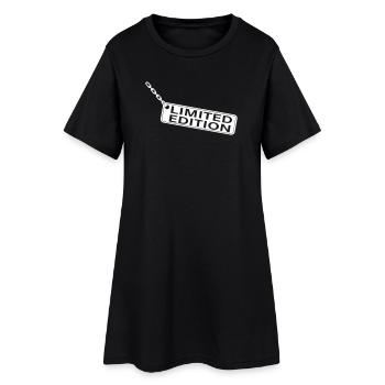 Style de bouclier design en édition limitée - Robe T-shirt Femme - noir - Devant