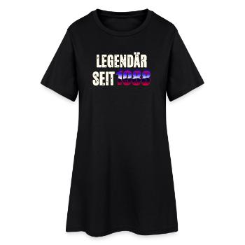 Légendaire depuis 1988 - Robe T-shirt Femme - noir - Devant