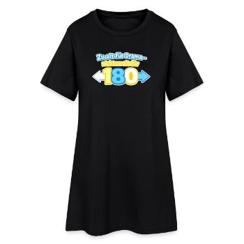 Zu alt für Drama 180 - Frauen T-Shirt-Kleid - Schwarz - Vorne