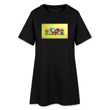 Aventure Enfants Puzzle Multicolore - Robe T-shirt Femme - noir - Devant