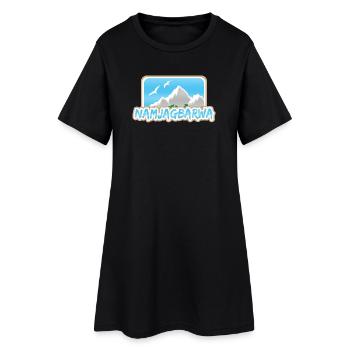 Cadeau pour Namjagbarwa - Robe T-shirt Femme - noir - Devant