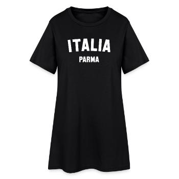 PARMA Italia Italie Italien - Robe T-shirt Femme - noir - Devant