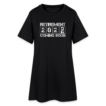 Retiré 2026 png, Drôle Bientôt Retiré svg, Re - Robe T-shirt Femme - noir - Devant
