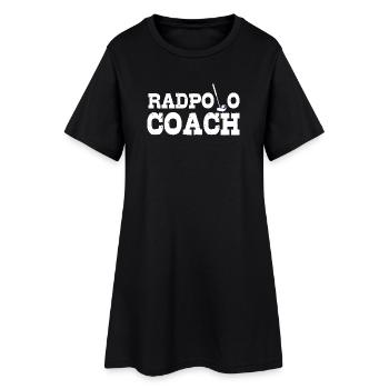 Bike Polo Coach - Women’s T-Shirt Dress - black - Front