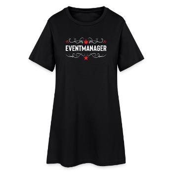 Event Manager - Women’s T-Shirt Dress - black - Front