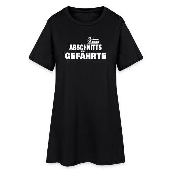 SECTION COMPAGNON - Robe T-shirt Femme - noir - Devant