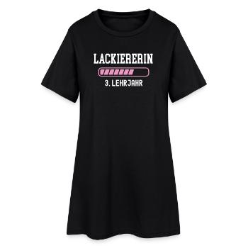 Apprentissage de vernisseur Apprentissage de peintre en 3 ans - Robe T-shirt Femme - noir - Devant