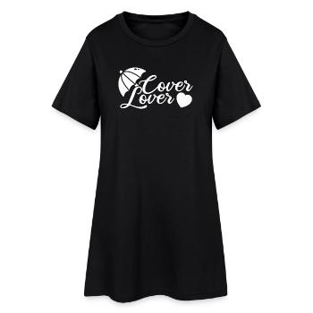 Insurance Agent Costume Cover Lover Medicare - Women’s T-Shirt Dress - black - Front