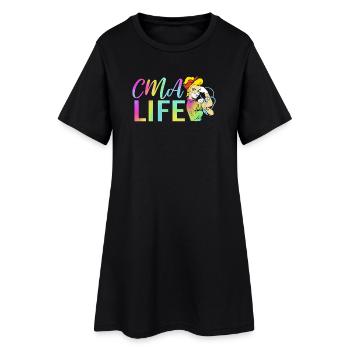 Medical Physician MFA - Women’s T-Shirt Dress - black - Front