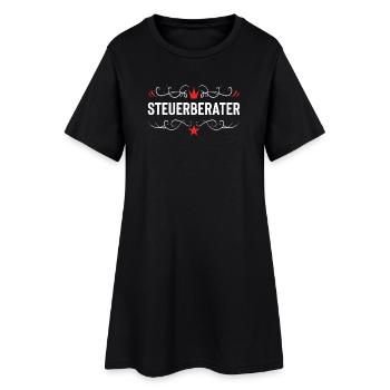 Steuerberater Beruf - Frauen T-Shirt-Kleid - Schwarz - Vorne