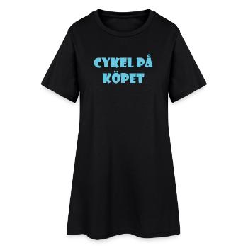 Talking Duva – Gothenburg humor - Women’s T-Shirt Dress - black - Front