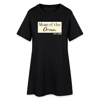 Maman du Marié 2026 - Robe T-shirt Femme - noir - Devant