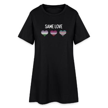 LGBTQ Pride Month - Same Love - Women’s T-Shirt Dress - black - Front