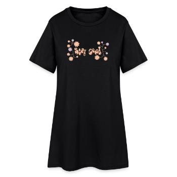 Stay cool by helfspawn - Women’s T-Shirt Dress - black - Front